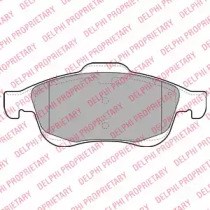 Передние тормозные колодки LP2101 DELPHI
