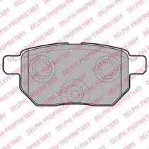 Задние тормозные колодки LP2105 DELPHI