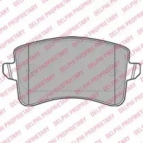 Колодки дисковые  LP2106 DELPHI