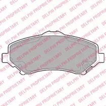 Колодки передние LP2143 DELPHI