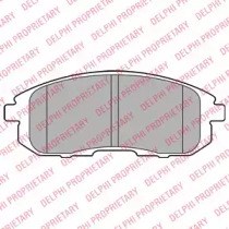 Передние тормозные колодки LP2148 DELPHI