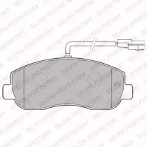 DELPHI LP2190 Передние тормозные колодки в наличии Винница