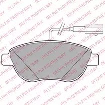 Тормозные колодки LP2240 DELPHI