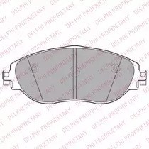 LP2250 DELPHI Колодки тормозные передние дисковые купить в Харьков