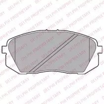 Колодки тормозные LP2294 DELPHI