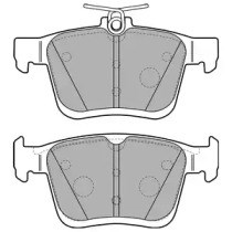 Колодки гальмові задні, дискові LP2490 Delphi