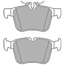 Колодки гальмові задні, дискові LP2763 Delphi