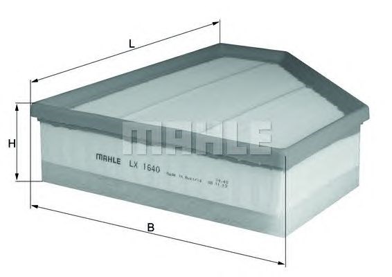 LX1640 Фильтр воздушный купить Чернигов
