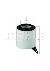 Фильтр воздушный LX1651 MAHLE