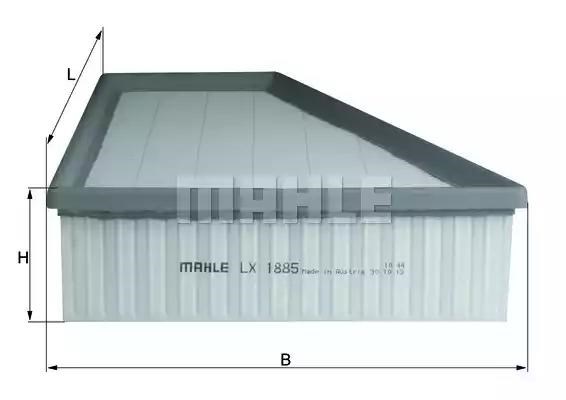 MAHLE LX1885 Воздушный фильтр в наличии Сумы