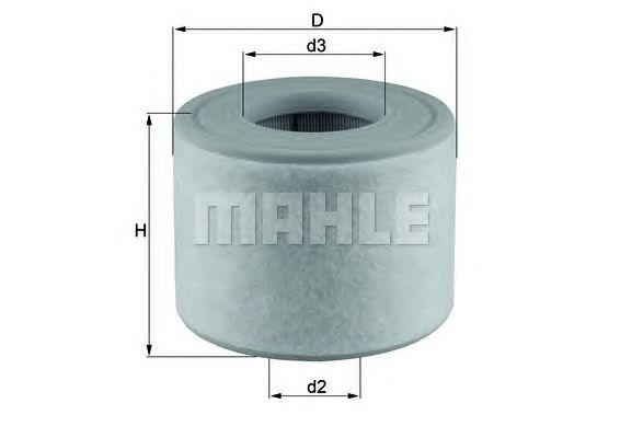 Воздушный фильтр LX26072 MAHLE