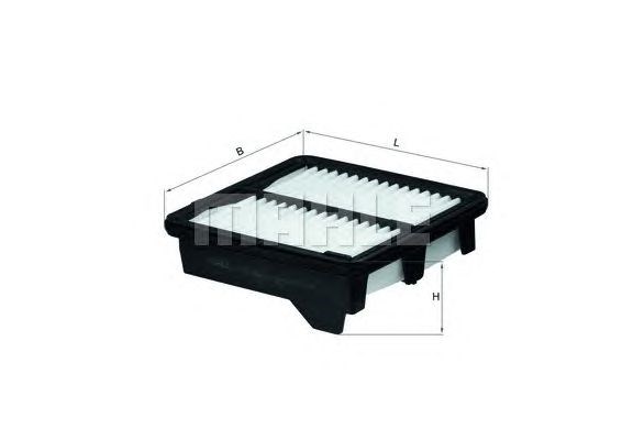 Воздушный фильтр двигателя LX2693 MAHLE