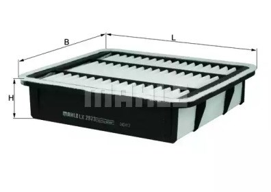 Воздушный фильтр LX2873 MAHLE