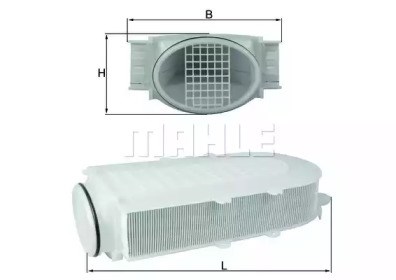 MAHLE LX29911 Фильтр воздушный в наличии Тернополь