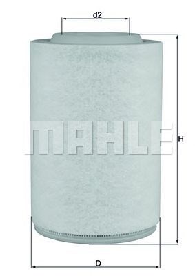 Воздушный фильтр LX3286 MAHLE