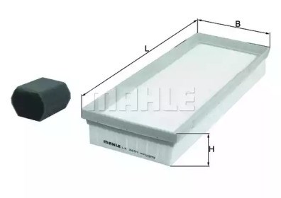 Автомобильный фильтр воздуха LX3955KIT MAHLE