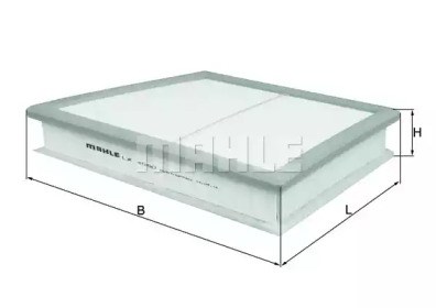 Воздушный фильтр LX4060 MAHLE