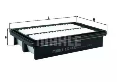 Фильтр воздушный LX4137 MAHLE