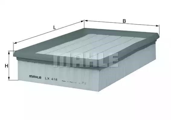MAHLE LX418 Фильтр воздушный в наличии Кривой Рог