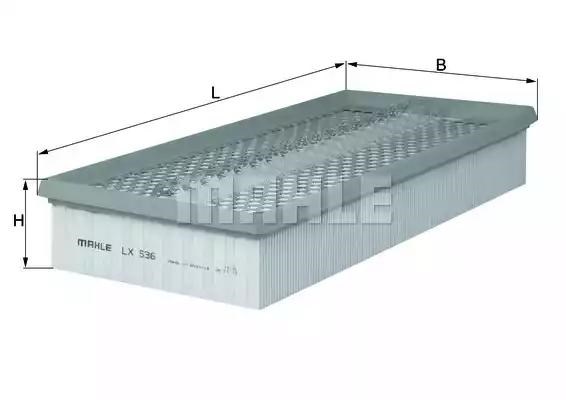 Воздушный фильтр LX536 MAHLE