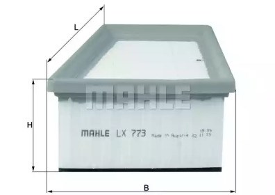 LX773 MAHLE Воздушный фильтр купить в Черкассы