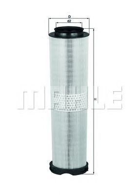 MAHLE LX8165 Воздушный фильтр в наличии Ровно