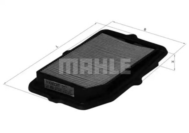 Воздушный фильтр двигателя LX850 MAHLE