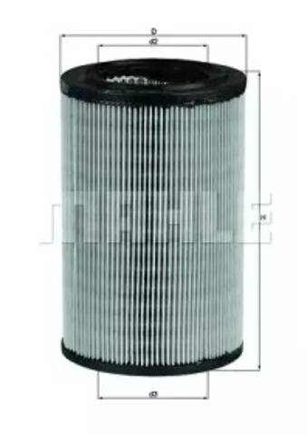 Воздушный фильтр двигателя LX865 MAHLE