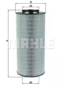 Элемент воздушного фильтра LX918 MAHLE
