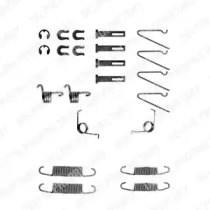 Монтажный комплект задних барабанных колодок LY1193 DELPHI