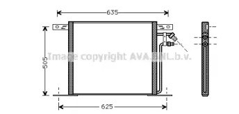 Конденсатор системы охлаждения MS5220 AVA