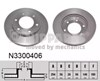 Ротор тормозной N3300406 NIPPARTS