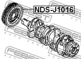 Ременный шкив NDS-J1016