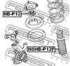 Пыльник амортизатора переднего NSHBP12F FEBEST