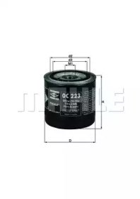 Фильтр центробежный очистки масла OC223 MAHLE