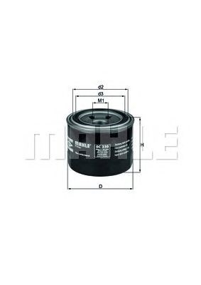 MAHLE OC230 Фильтр масляный в наличии Киев