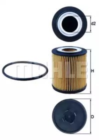 OX182D Масляный фильтр купить Черкассы