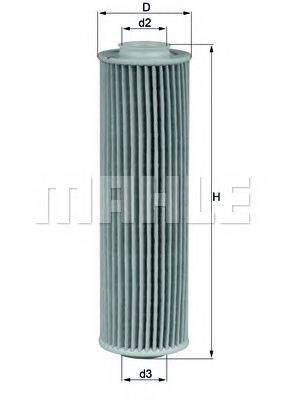 MAHLE OX1835D Масляный фильтр в наличии Ирпень