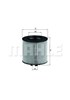 Фильтр масляный OX341D MAHLE