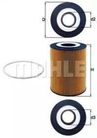 OX359D MAHLE Масляный фильтр купить в Запорожье