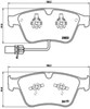 Колодки передние P05003 BREMBO