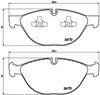 Колодки тормозные дисковые комплект P06058 BREMBO