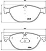 Колодки передние P06076 BREMBO