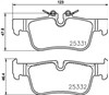 Колодки на тормоз задний дисковый P06094 BREMBO