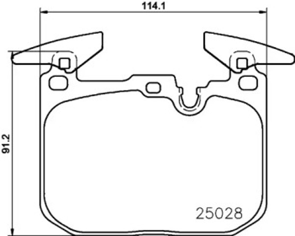 Колодки тормозные P06096 BREMBO