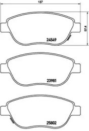 Колодки P23153 BREMBO