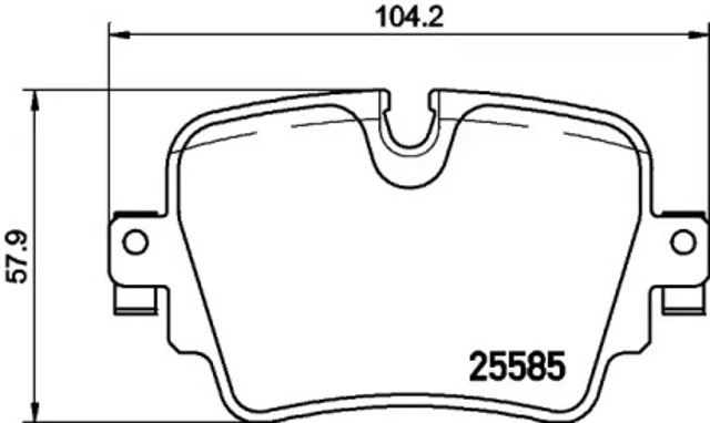 Колодки тормозные дисковые комплект P36032 BREMBO