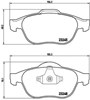 Колодки P68032 BREMBO