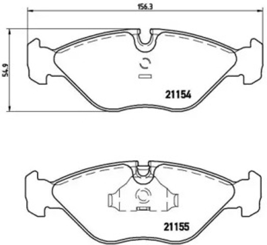 Колодки P71005 BREMBO