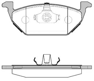 Колодки P733300 WOKING